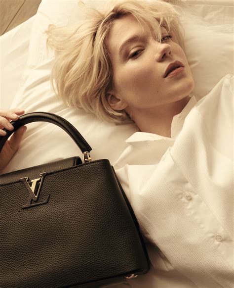 Louis Vuitton unveils its newest campaign starring Léa .